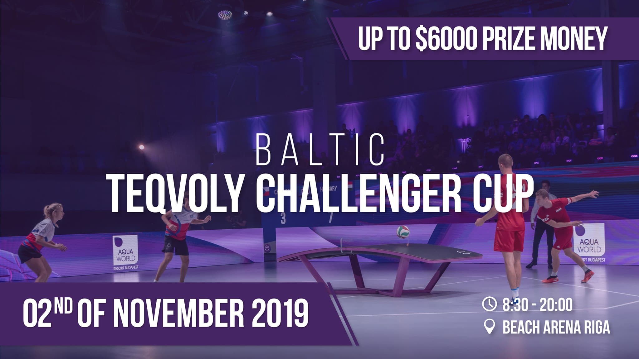 FIRST TEQVOLY TOURNAMENT IN BALTICS