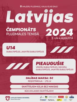 Latvijas Čempionāts pludmales tenisā 2024